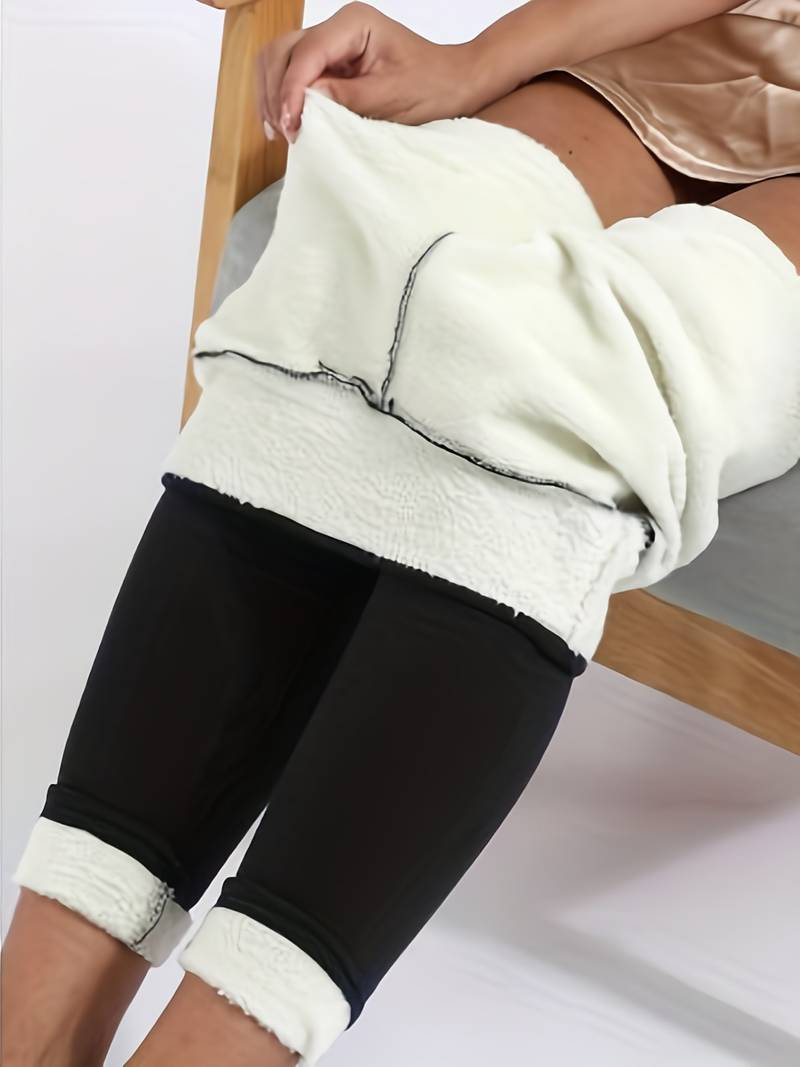 Legging Polaire Femme en Velour pour l'Hiver - Luxéa™