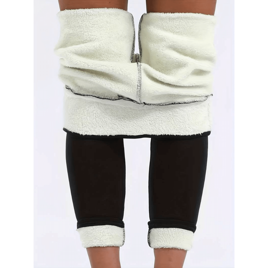 Women's Velvet Fleece Leggings for Winter - Luxéa™